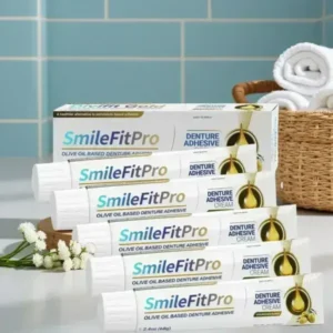 SmileFitPro™ Olive Oil Denture Adhesive Cream