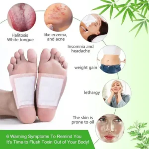 Virexo™ Natural Herbal Foot Detox Patches