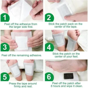 Virexo™ Natural Herbal Foot Detox Patches