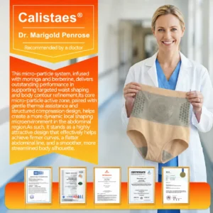 Calistaes® 2026 NEW RELEASE Moringa & Berberine 4-In-1 Micro-Particle Sculpting & Fat-Burn Shorts