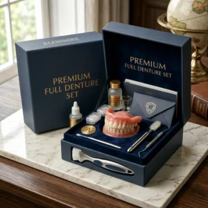 2026🏆✨LAST DAY SALE 50% OFF🔥 Newly upgraded second-generation KLENIMORE™ complete dentures