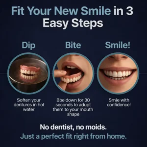 2026🏆✨LAST DAY SALE 50% OFF🔥 Newly upgraded second-generation KLENIMORE™ complete dentures