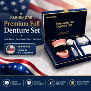 ⏰Ends Today: 50% OFF! 🌎KLENIMORE™ Custom-Fit Dentures— Designed for Comfort and a Natural-Looking Smile
