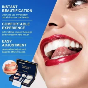 ⏰Ends Today: 50% OFF! 🌎KLENIMORE™ Custom-Fit Dentures— Designed for Comfort and a Natural-Looking Smile